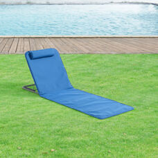 Strandmatte Donostia 2er Set 143x48cm Blau