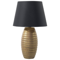 Tischlampe gold 56 cm Kegelform EBRO