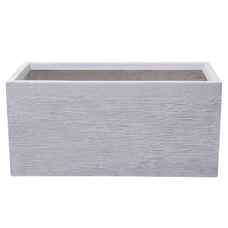 Blumentopf weiss rechteckig 80 x 37 x 38 cm MYRA