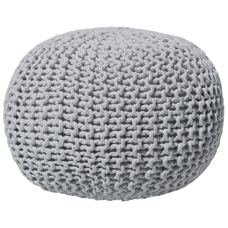 Pouf hellgrau ? 50 cm CONRAD