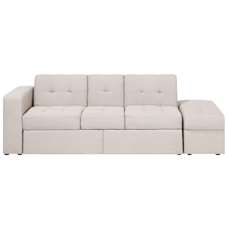 Schlafsofa 3-Sitzer Polsterbezug beige FALSTER