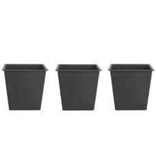 Blumenkübeleinsatz 3er Set quadratisch 42 x 42 x 38 cm BALZO