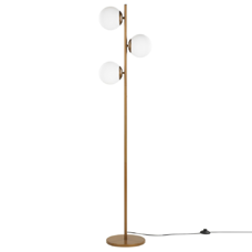 Stehlampe gold 153 cm Kugelform WADI