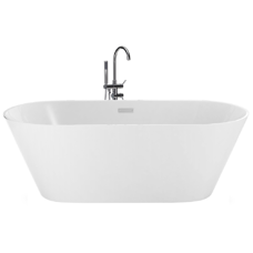 Badewanne weiss freistehend oval 160 x 80 cm HAVANA