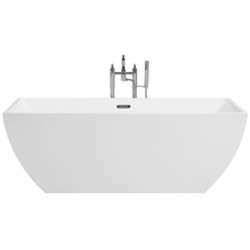 Badewanne freistehend weiss eckig 170 x 80 cm CABRUNA