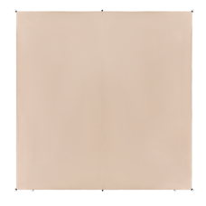 Sonnensegel beige quadratisch 300 x 300 cm LUKKA