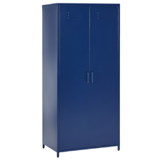 Garderobenschrank blau VARNA