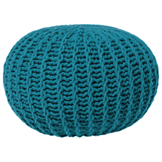 Pouf blaugrün ? 50 cm CONRAD II