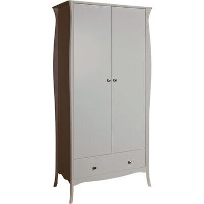 Kleiderschrank BAROQUE 104 dunkel grau