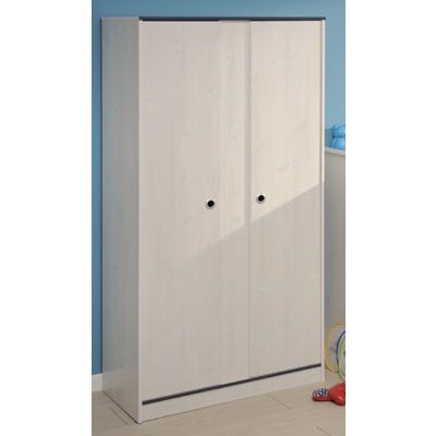 Kleiderschrank SMOOZY 11 weiss-blau