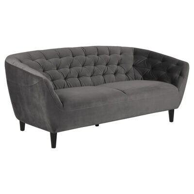 Sofa 3-sitzig RIA VIC 28 dunkelgrau