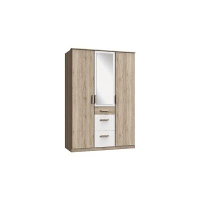 Kleiderschrank TIGRE San Remo Eiche-Weiss