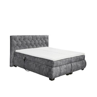 Boxspringbett MONTERREY 6 Salvador 15 anthrazit