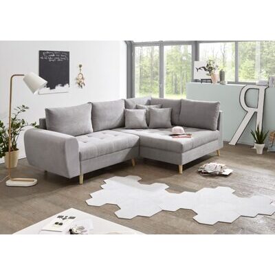 Polsterecke ALICE light grey