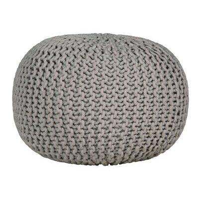 Hocker COTTON BALL grau