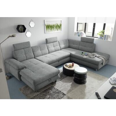 Wohnlandschaft mit Funktion ALBA grey