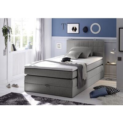 Boxspringbett HAWAII 2 grau