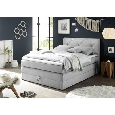 Boxspringbett CALGARY 1 silver