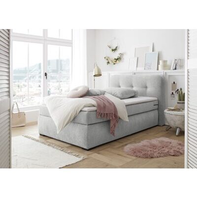 Boxspringbett LA PALMA 6 Thor 02 silver