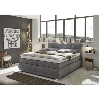 Boxspringbett BOLOGNA 8 Odin 11 grey