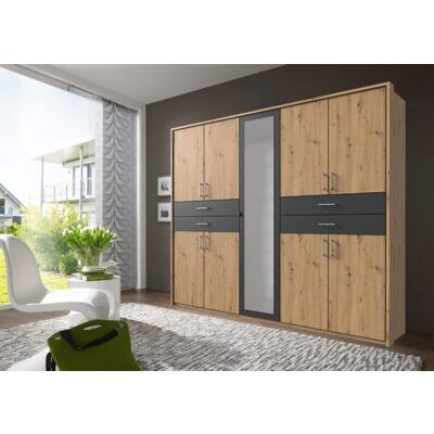 Kleiderschrank TAIGA Artisan Eiche-Graphit