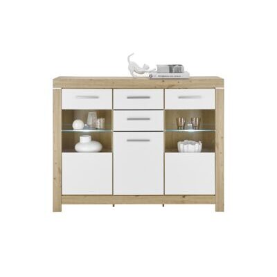 Sideboard BALIN Artisan Eiche-Weiss