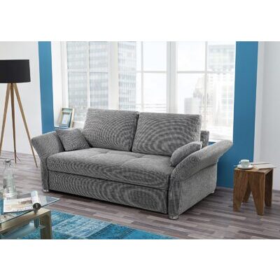 Schlafsofa LUCA 160 grau meliert