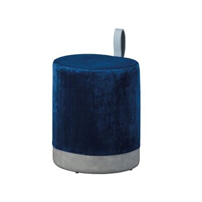 Hocker OSANE blue-grey