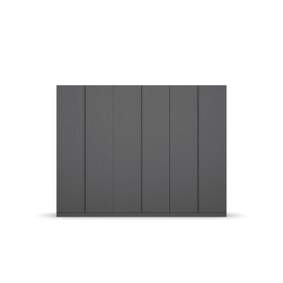 Kleiderschrank MONOSTAR grau metallic