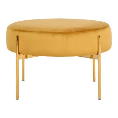 Hocker AMADORA senfgelb