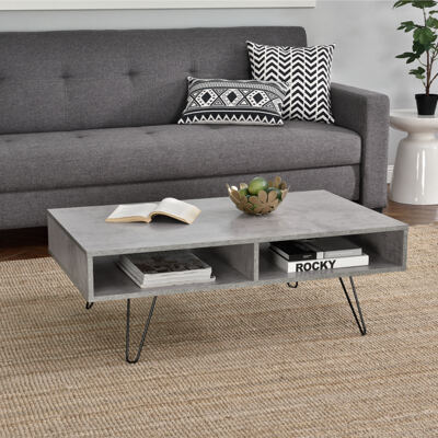 Couchtisch Moreno 110x60x35 cm Betonoptik