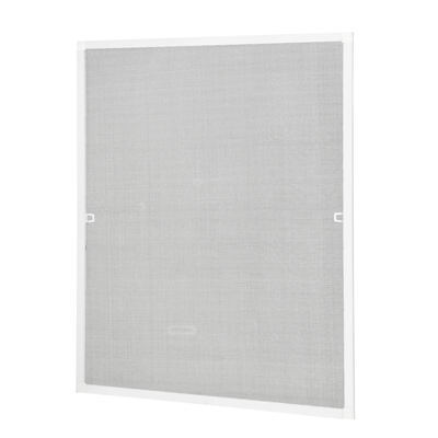 Fliegengitter Alurahmen 80x100cm Weiss Insektenschutz Fenster Gitter