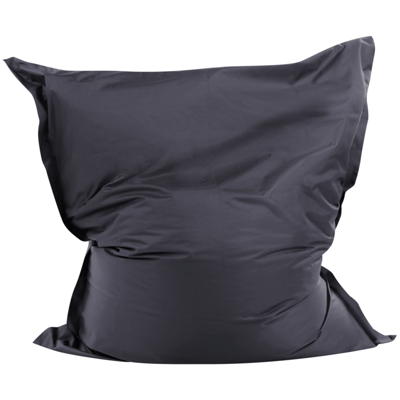 Sitzsack mit Innensack für In- und Outdoor 140 x 180 cm schwarz FUZZY