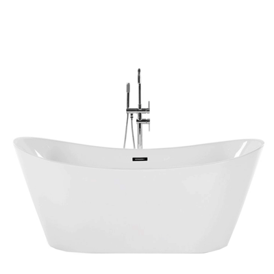 Badewanne freistehend weiss oval 170 x 77 cm ANTIGUA