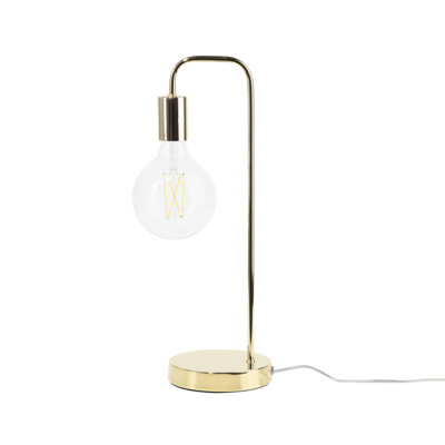 Schreibtischlampe gold 48 cm rund SAVENA