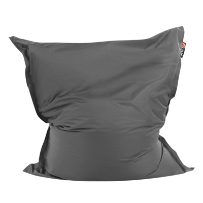 Sitzsack mit Innensack für In- und Outdoor 140 x 180 cm dunkelgrau FUZZY