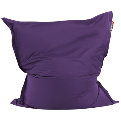 Sitzsack mit Innensack für In- und Outdoor 140 x 180 cm violett FUZZY