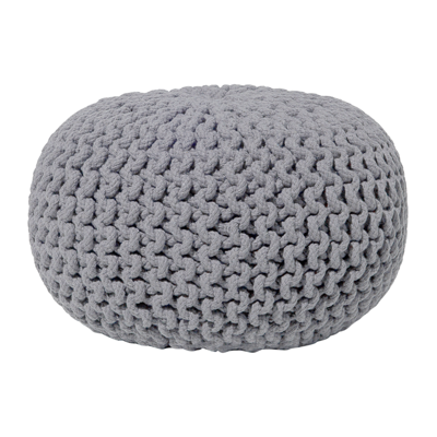 Pouf dunkelgrau ? 40 cm CONRAD