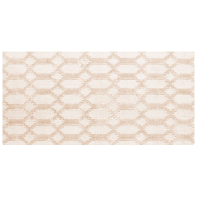 Teppich beige 80 x 150 cm Kurzflor CIZRE