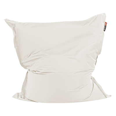 Sitzsack mit Innensack für In- und Outdoor 140 x 180 cm creme FUZZY