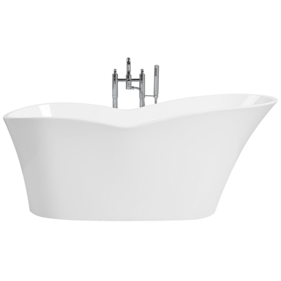 Badewanne freistehend weiss 170 x 80 cm DULCINA