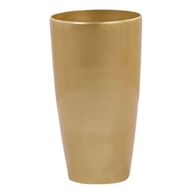 Blumenkübel gold glänzend rund 32 x 32 x 58 cm TSERIA