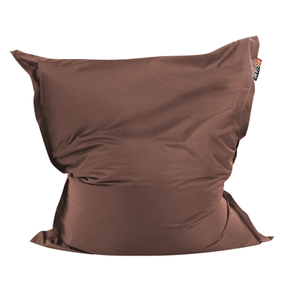 Sitzsack mit Innensack für In- und Outdoor 140 x 180 cm braun FUZZY