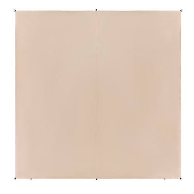 Sonnensegel beige quadratisch 300 x 300 cm LUKKA