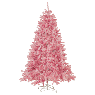 Künstlicher Weihnachtsbaum 210 cm rosa FARNHAM